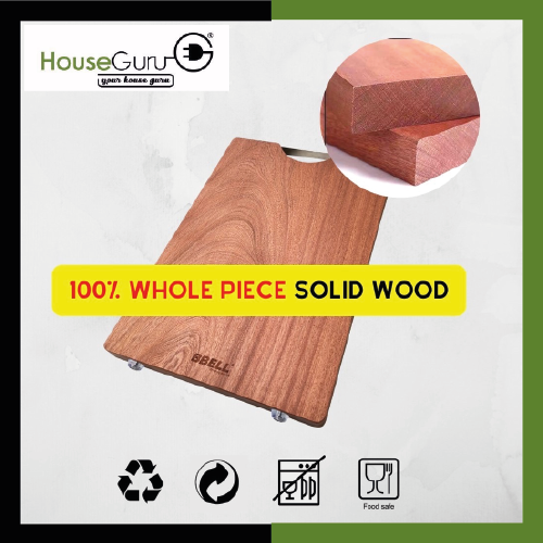 BBELL Ebony Wood Cutting Board Chopping Board - HouseGuru - Online Home ...